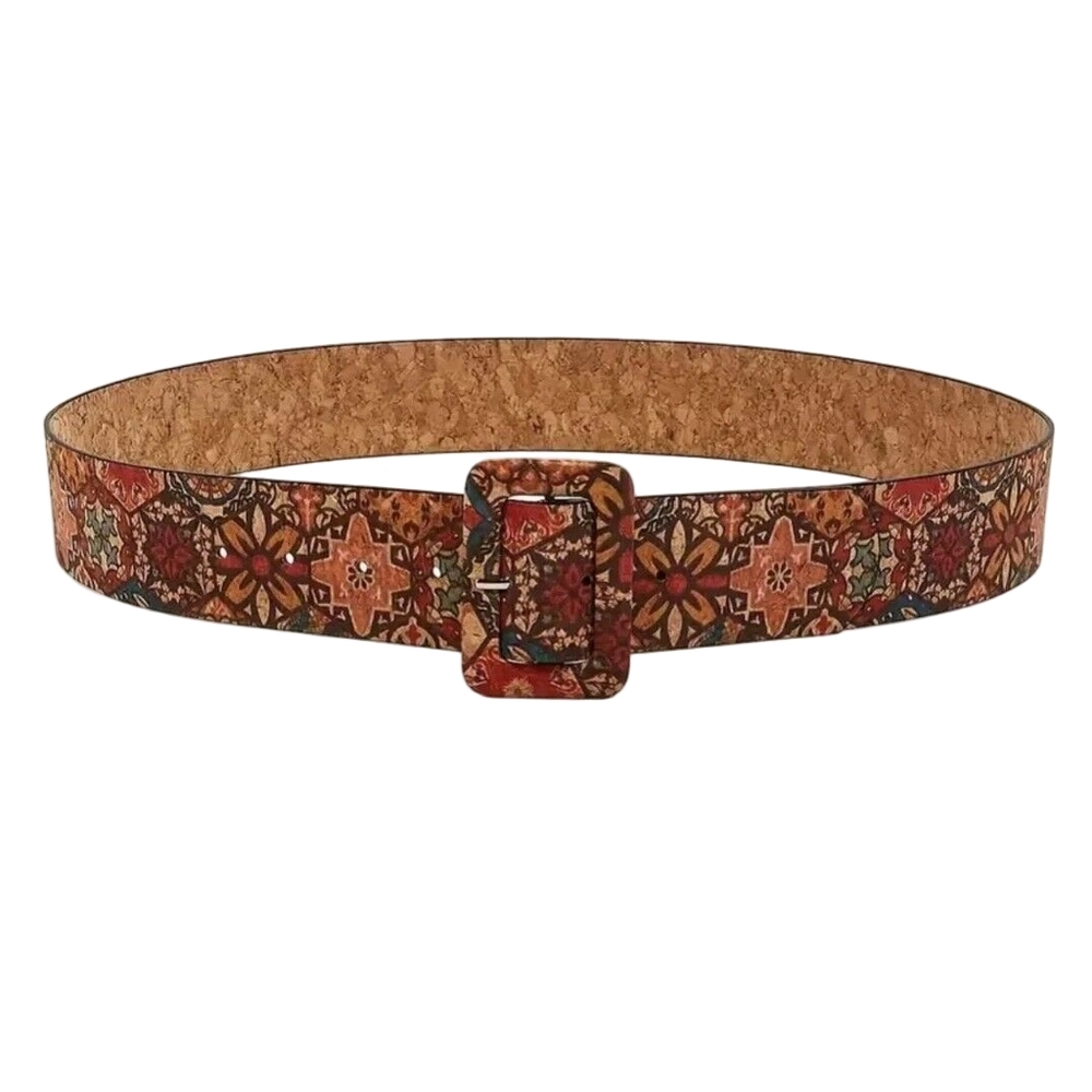 Brown Belt Floral M L XL XXL Bohemian Style Women Plus Size Belts